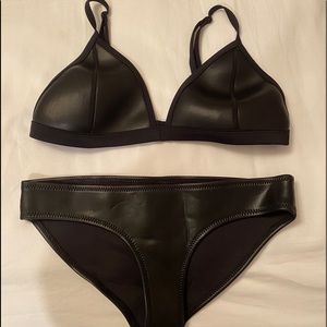 Triangl “leather” bikini